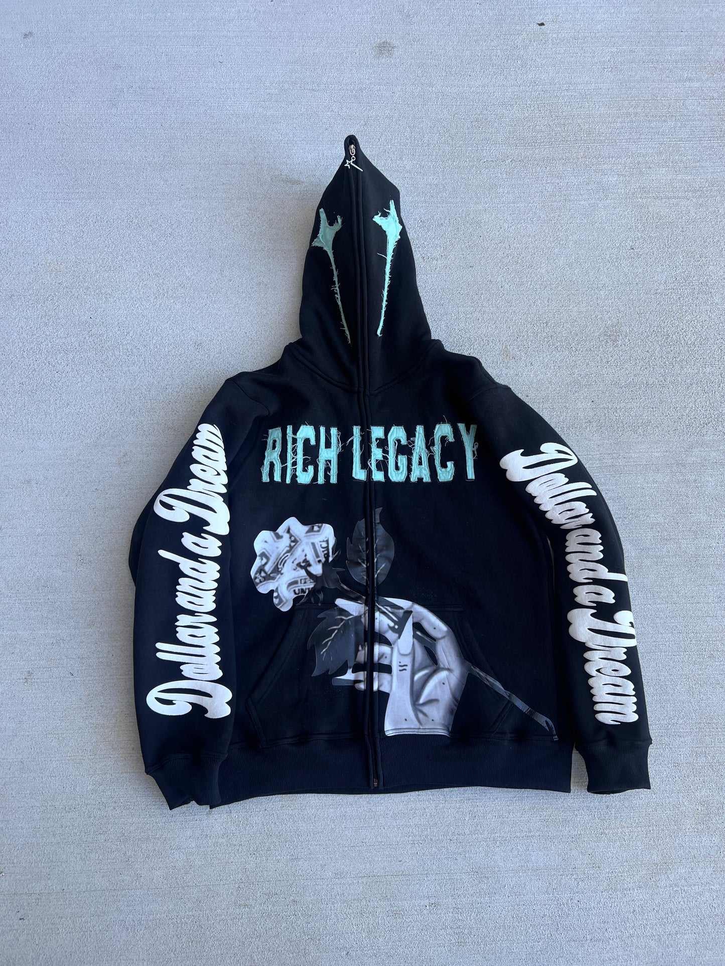 “John Wick Black” Rich Legacy Full Zip Jacket