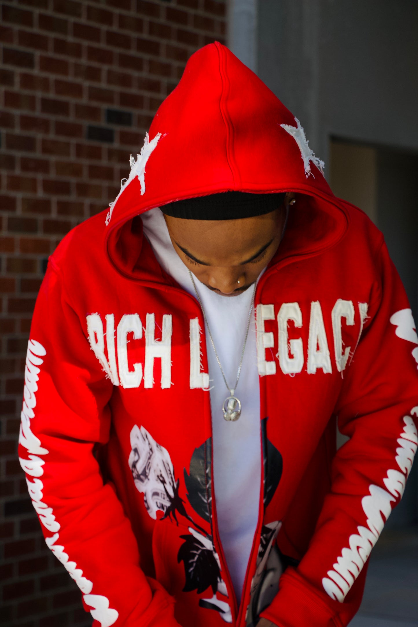 “Cherry Red” Rich Legacy Full Zip Jacket